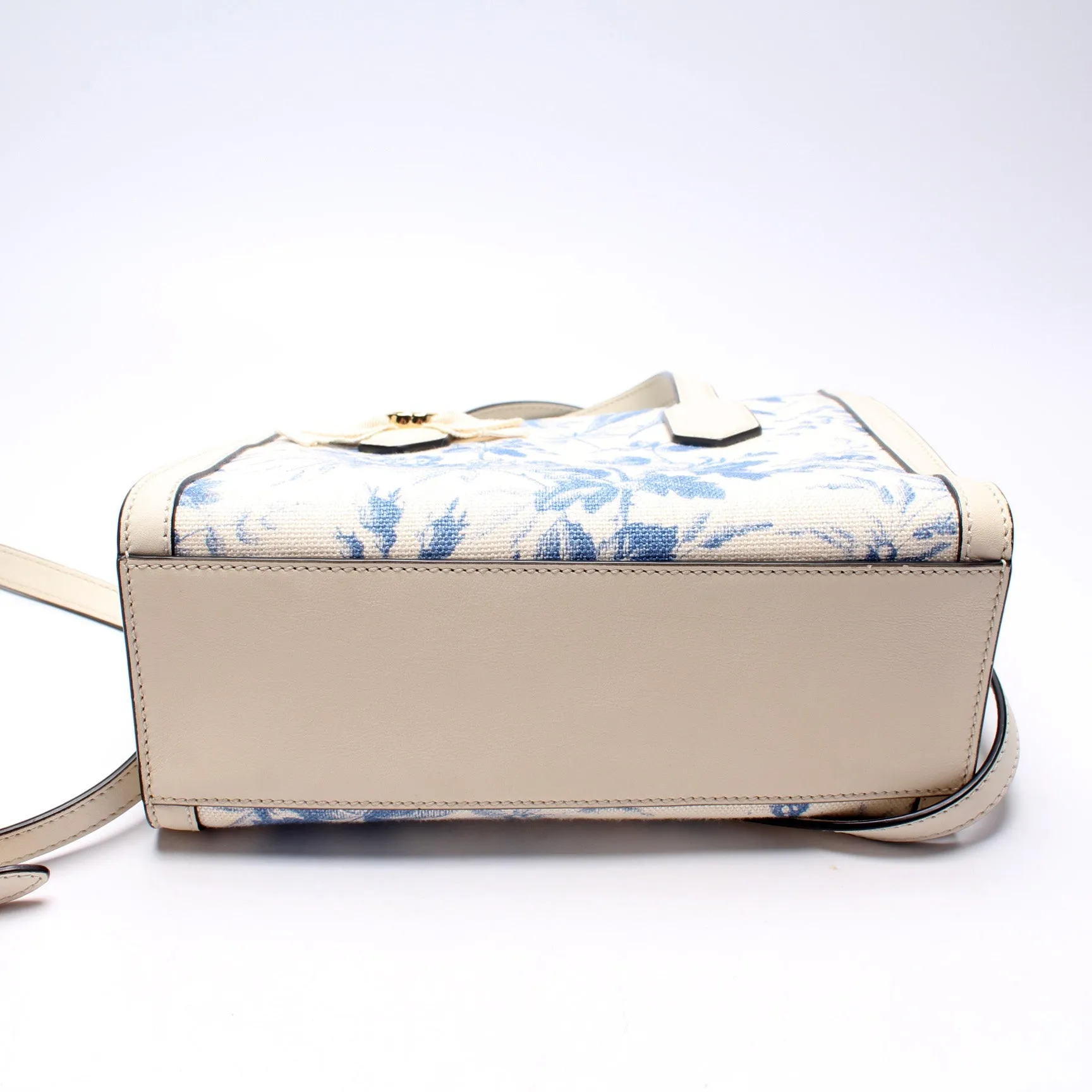 443089 Ribbon Tote Small Floral