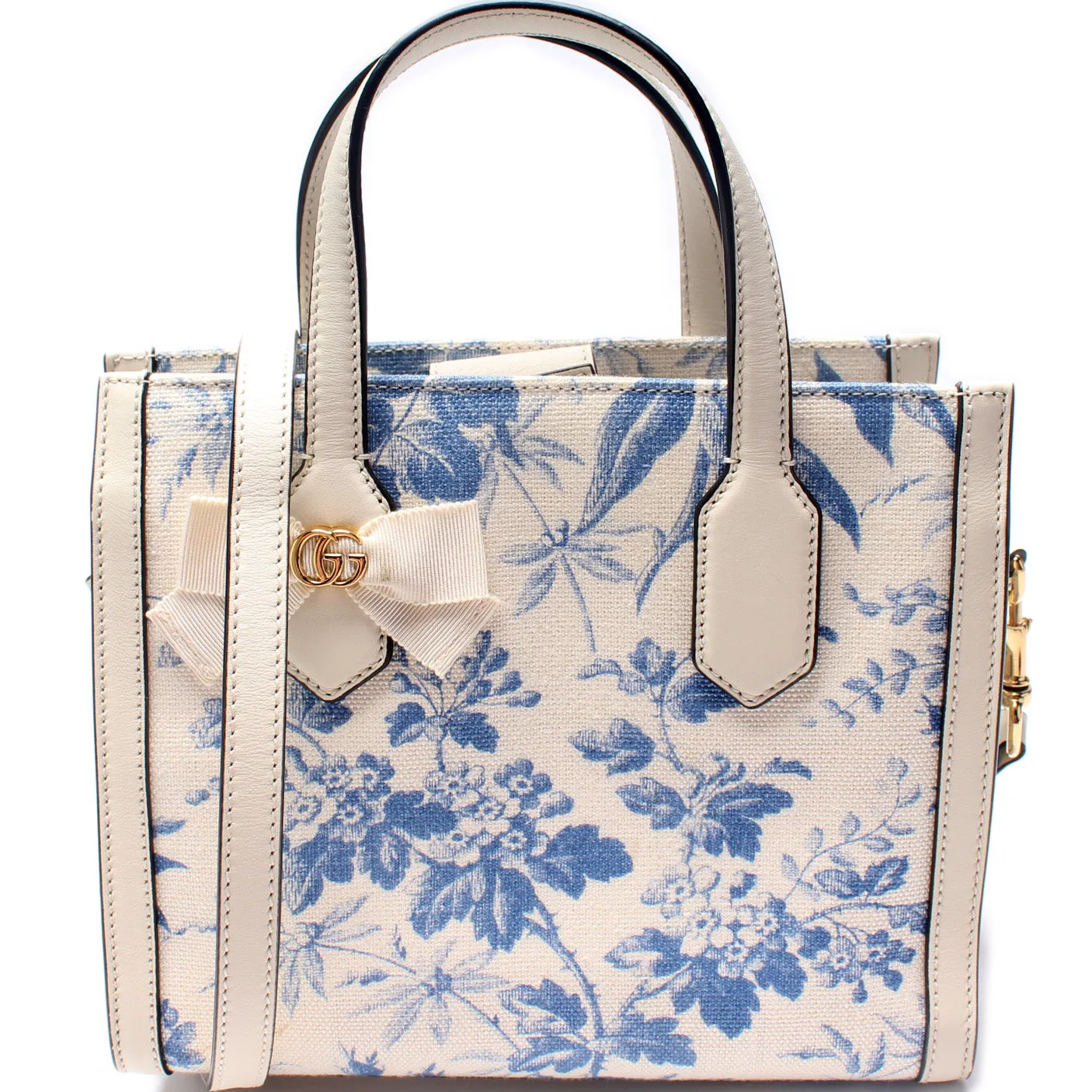 443089 Ribbon Tote Small Floral