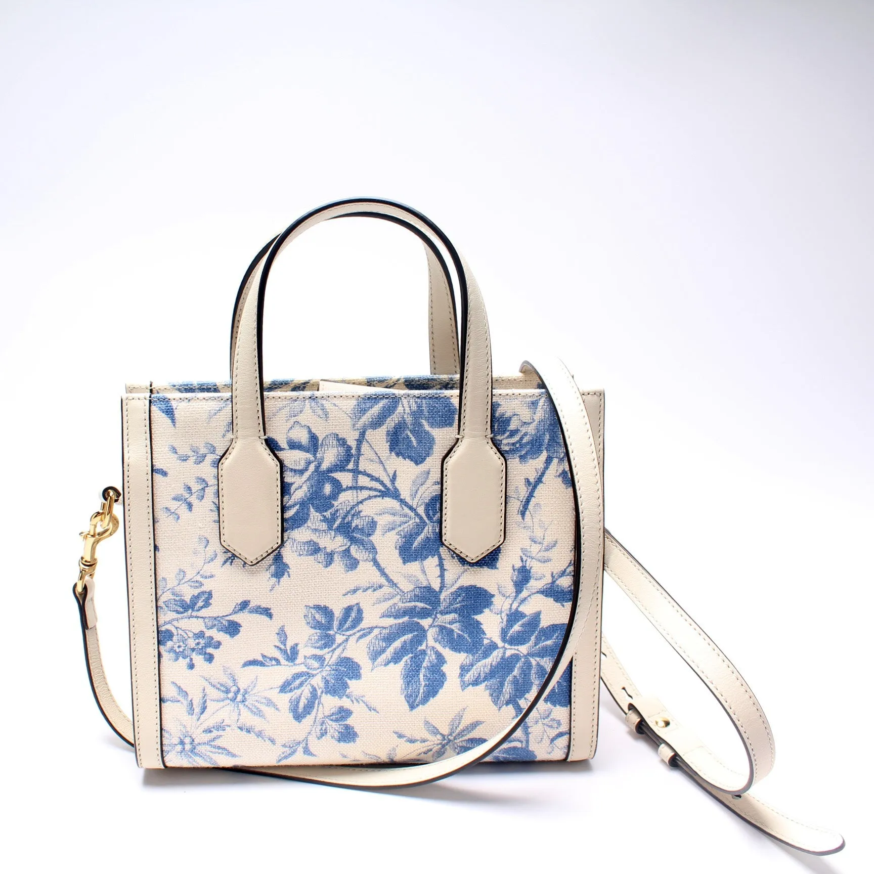 443089 Ribbon Tote Small Floral