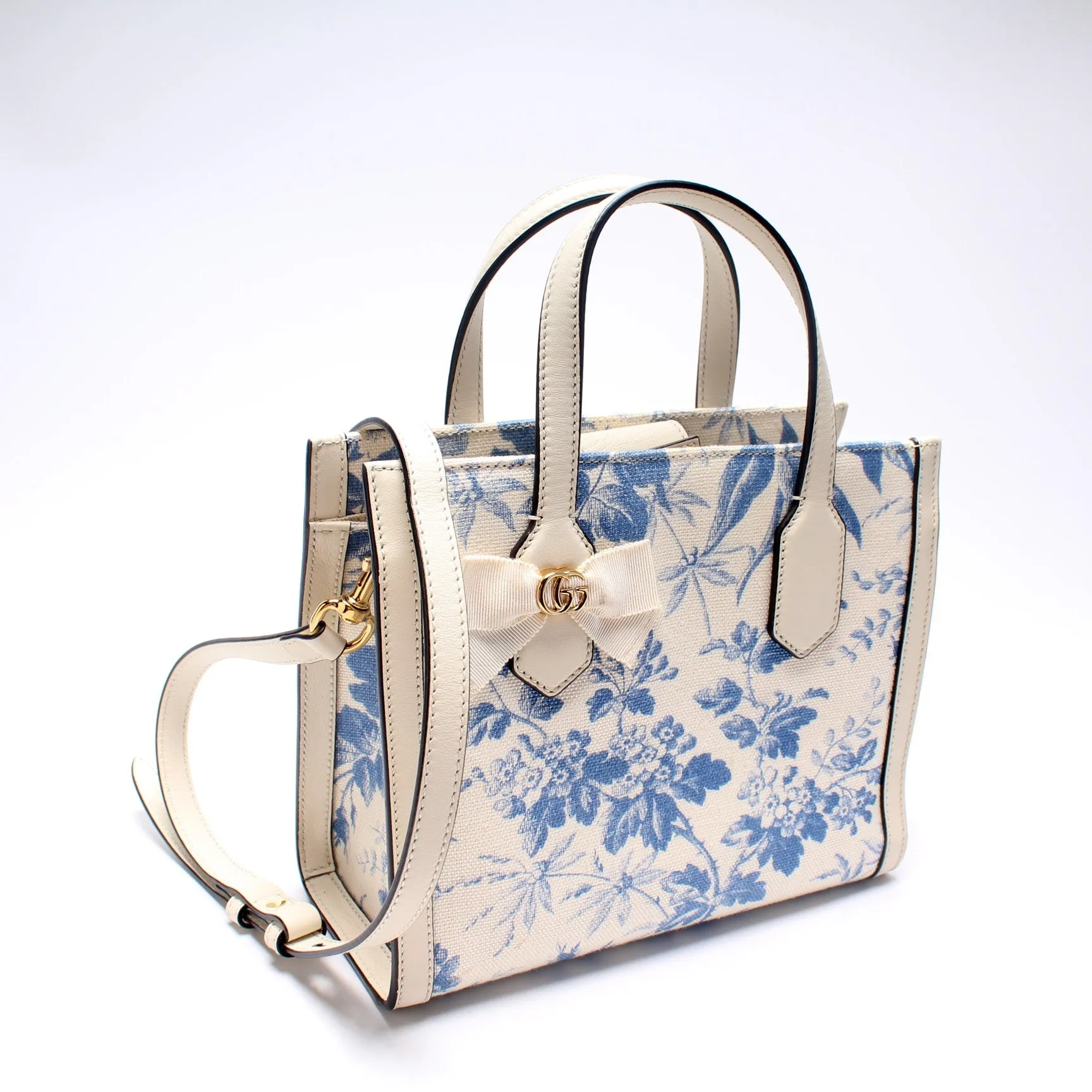 443089 Ribbon Tote Small Floral