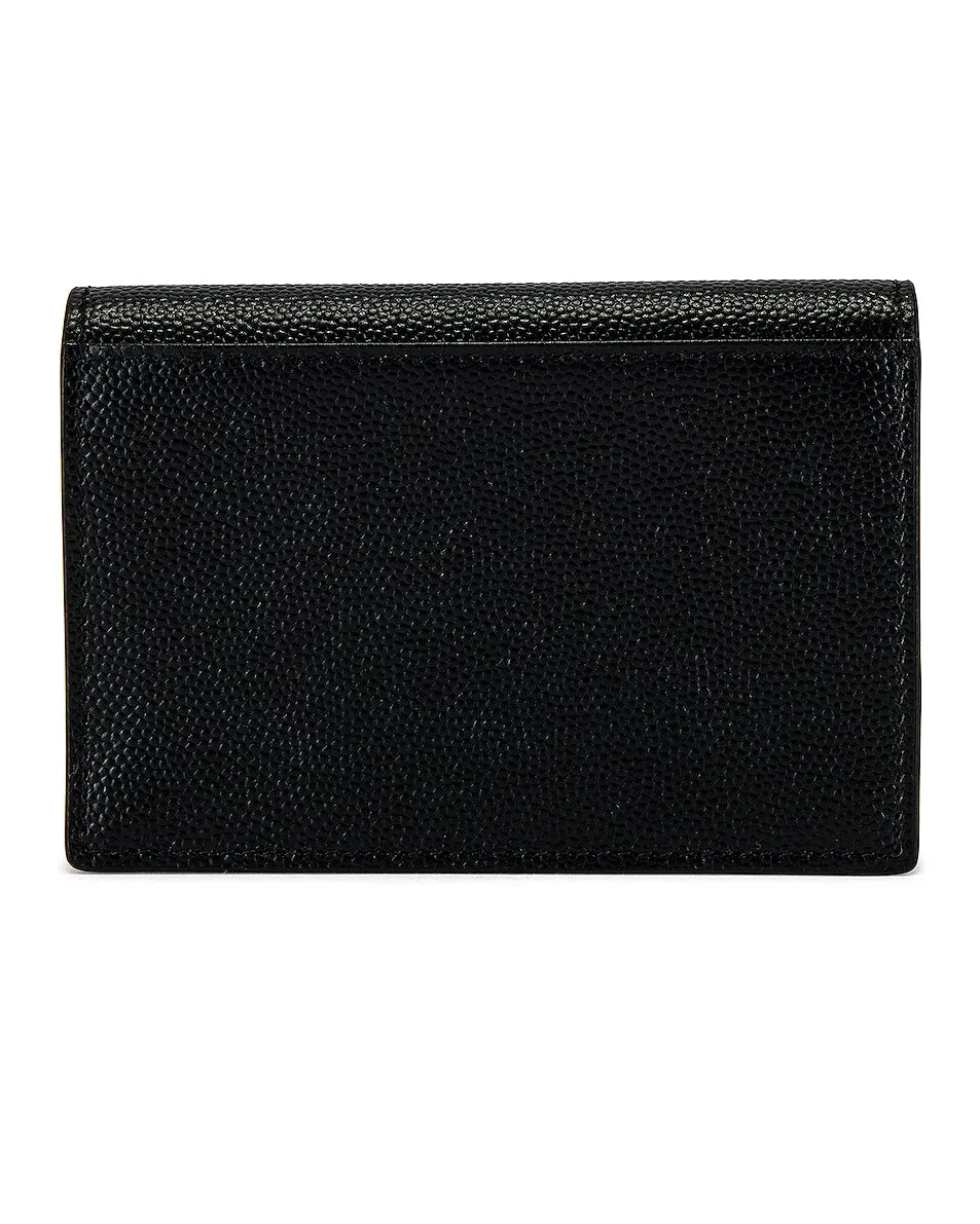 Cardholder Saint Laurent, nero