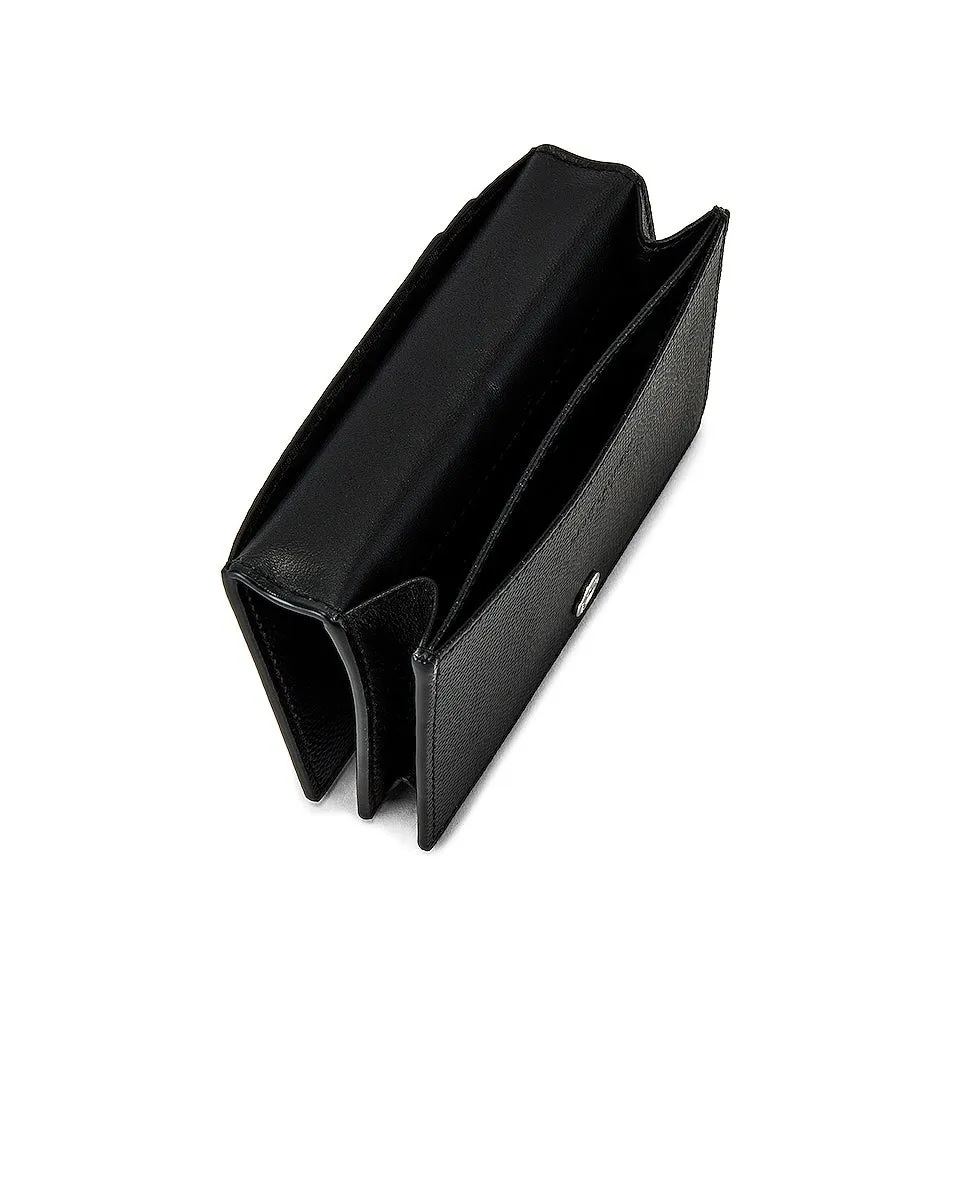 Cardholder Saint Laurent, nero