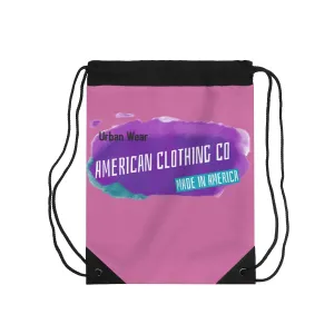 Drawstring Bag ( American Clothing Company Pink )