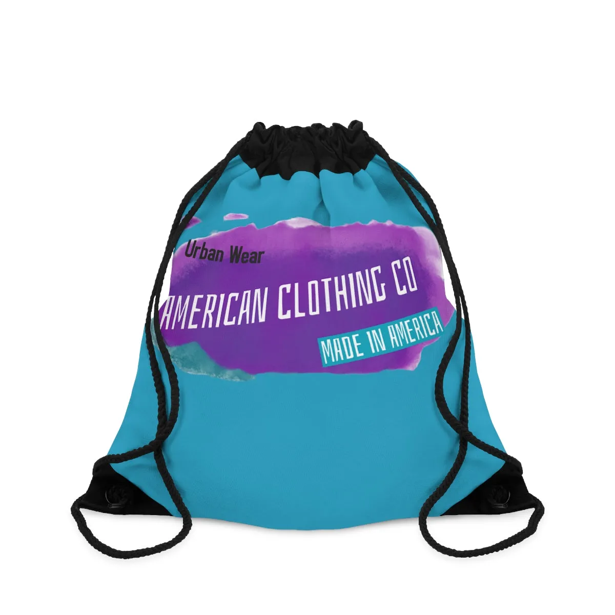 Drawstring Bag ( American Clothing Company Turquoise )