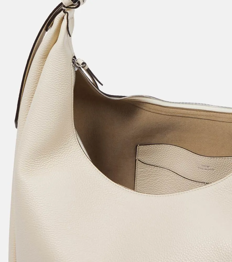Large leather Toteme bag, white