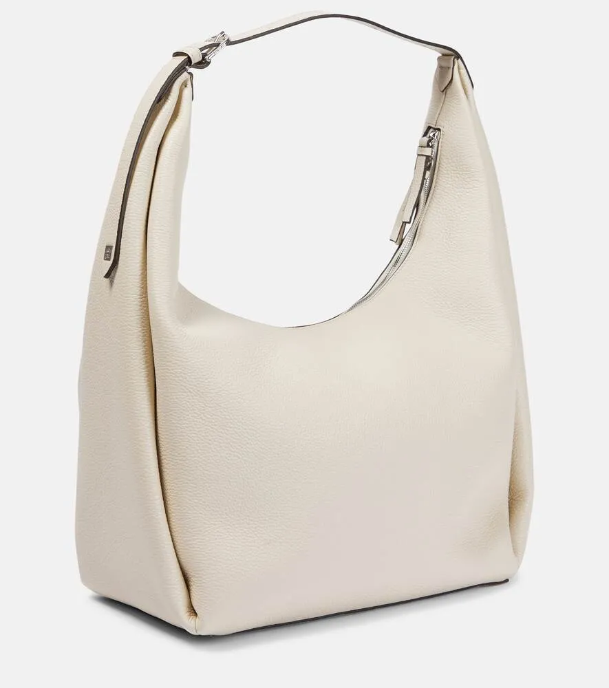 Large leather Toteme bag, white