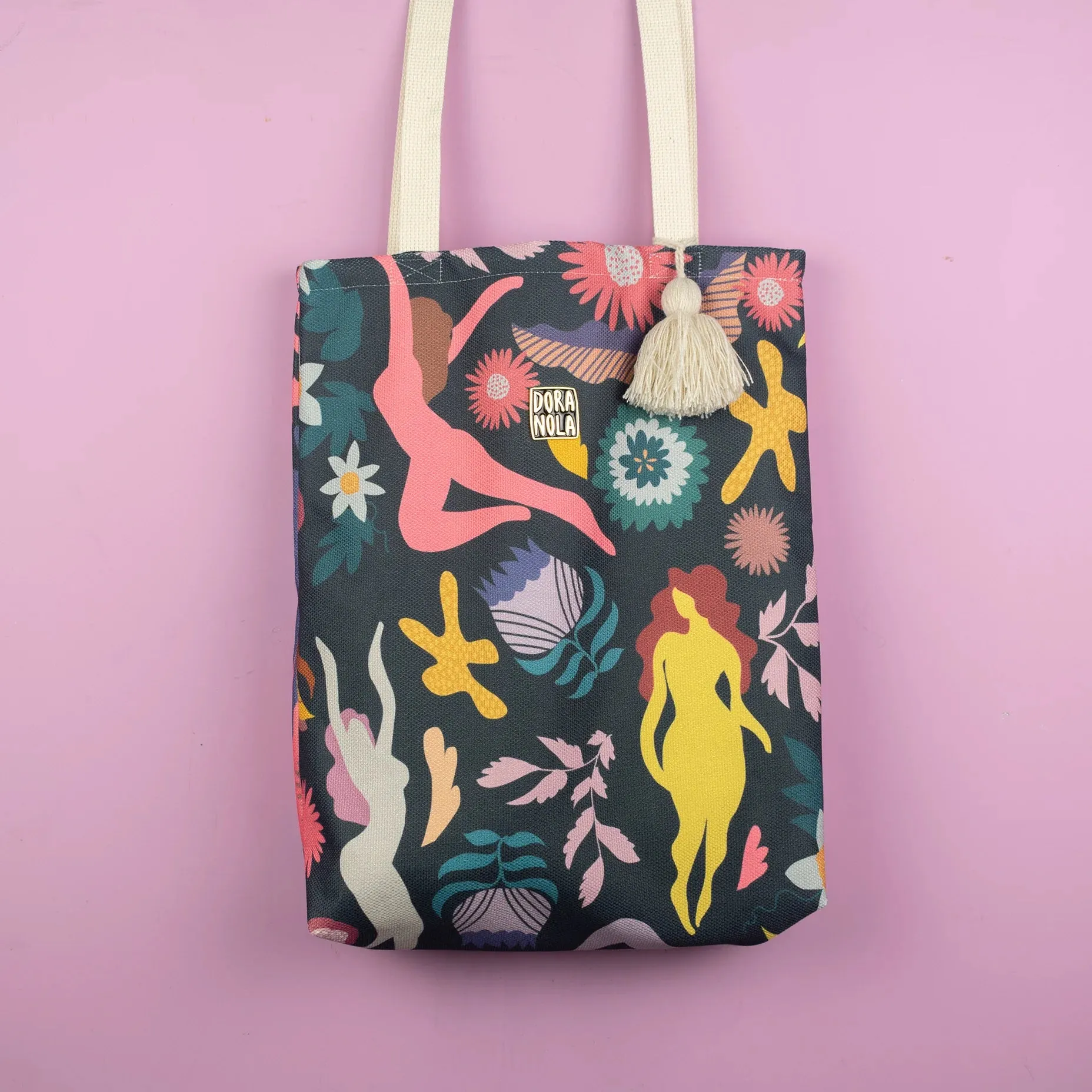 Tote Bags with Tassel